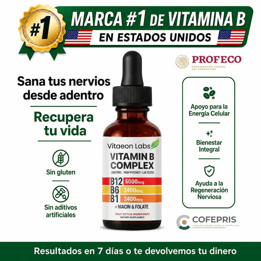 5 en 1 - Complejo de Vitamina B