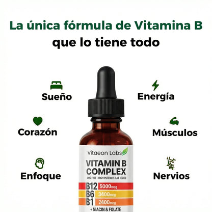 5 en 1 - Complejo de Vitamina B